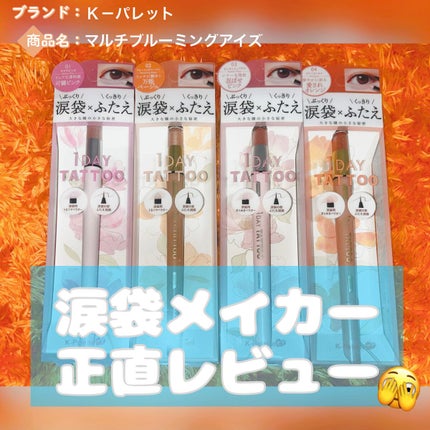 マルチブルーミングアイズ/K-パレット/スティックアイシャドウを使ったクチコミ(1枚目)
