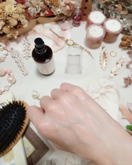 ヘアエッセンスオイル(モイスト)/cocone/ヘアオイルを使ったクチコミ(5枚目)