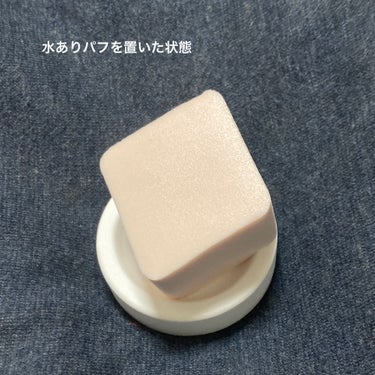 珪藻土配合パフスタンド/DAISO/その他化粧小物を使ったクチコミ（4枚目）