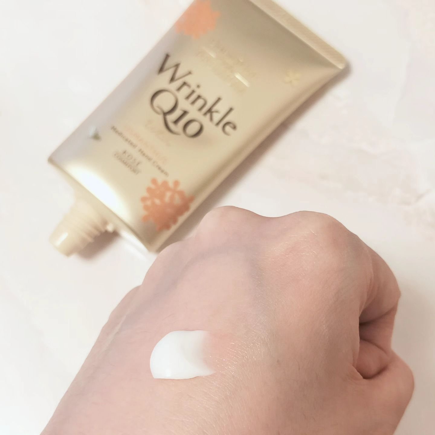 ザ　プレミアム薬用リッチハンドクリーム/コエンリッチQ10/ハンドクリームを使ったクチコミ（3枚目）