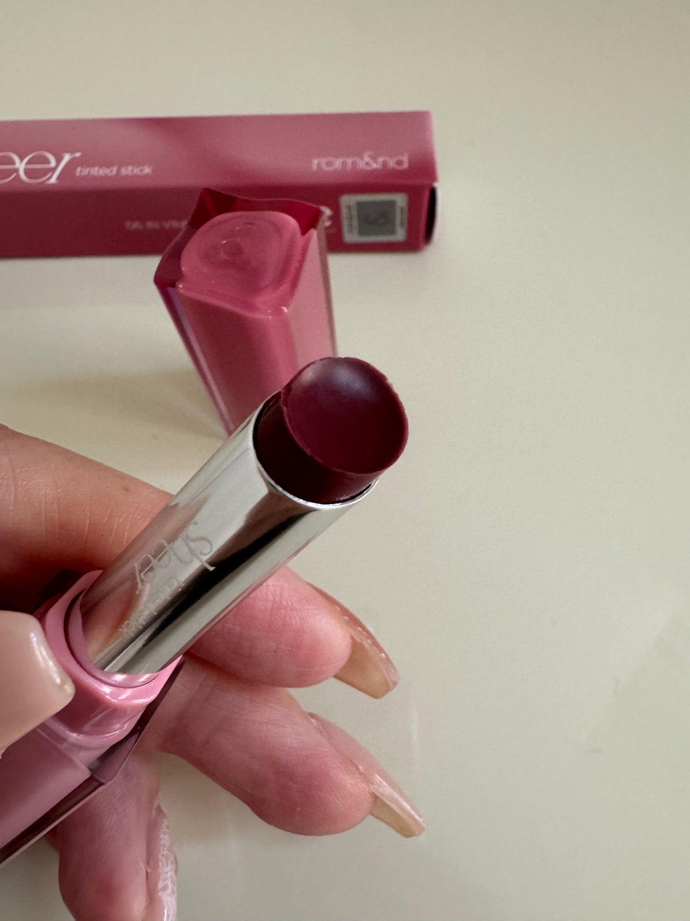シアーティンテッドスティック/rom&nd/口紅を使ったクチコミ(3枚目)