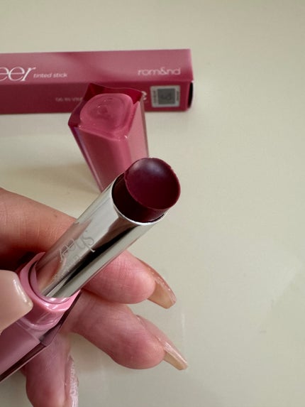 シアーティンテッドスティック/rom&nd/口紅を使ったクチコミ(3枚目)