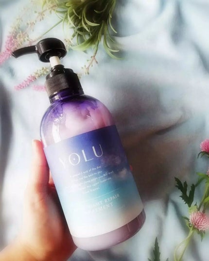 リラックスナイトリペア シャンプー/トリートメント/YOLU/市販シャンプーを使ったクチコミ(2枚目)