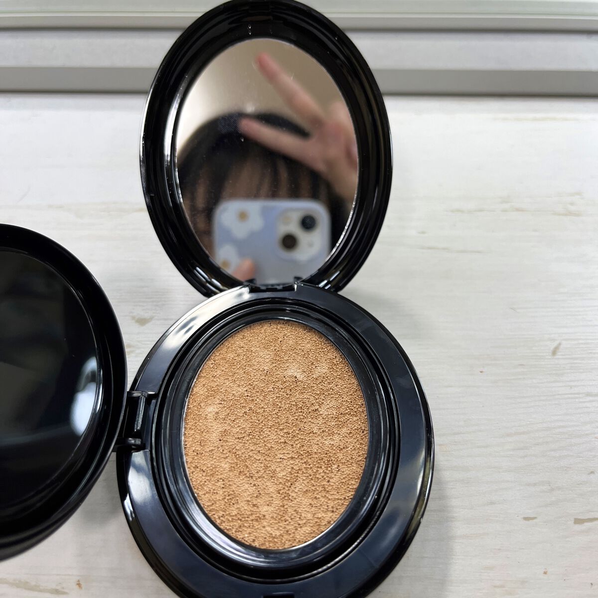 マスクフィットクッション  23Nサンド/TIRTIR(ティルティル)/クッションファンデーションを使ったクチコミ（3枚目）