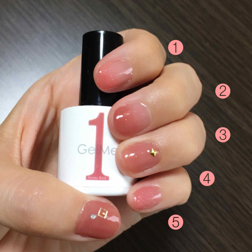 カラフルネイルズ/キャンメイク/マニキュアを使ったクチコミ（2枚目）