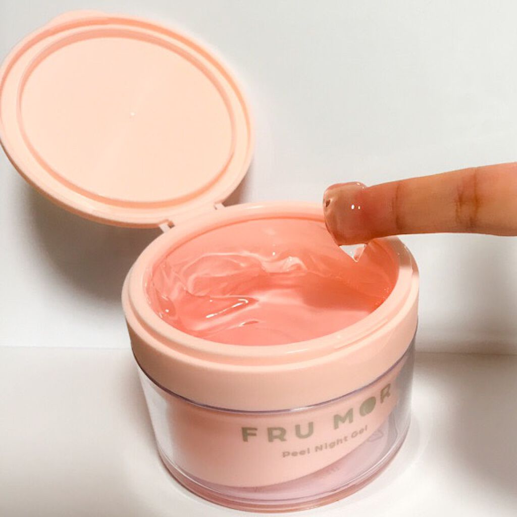 フルモア ピールナイトジェル/FRU MOR/フェイスクリームを使ったクチコミ(2枚目)