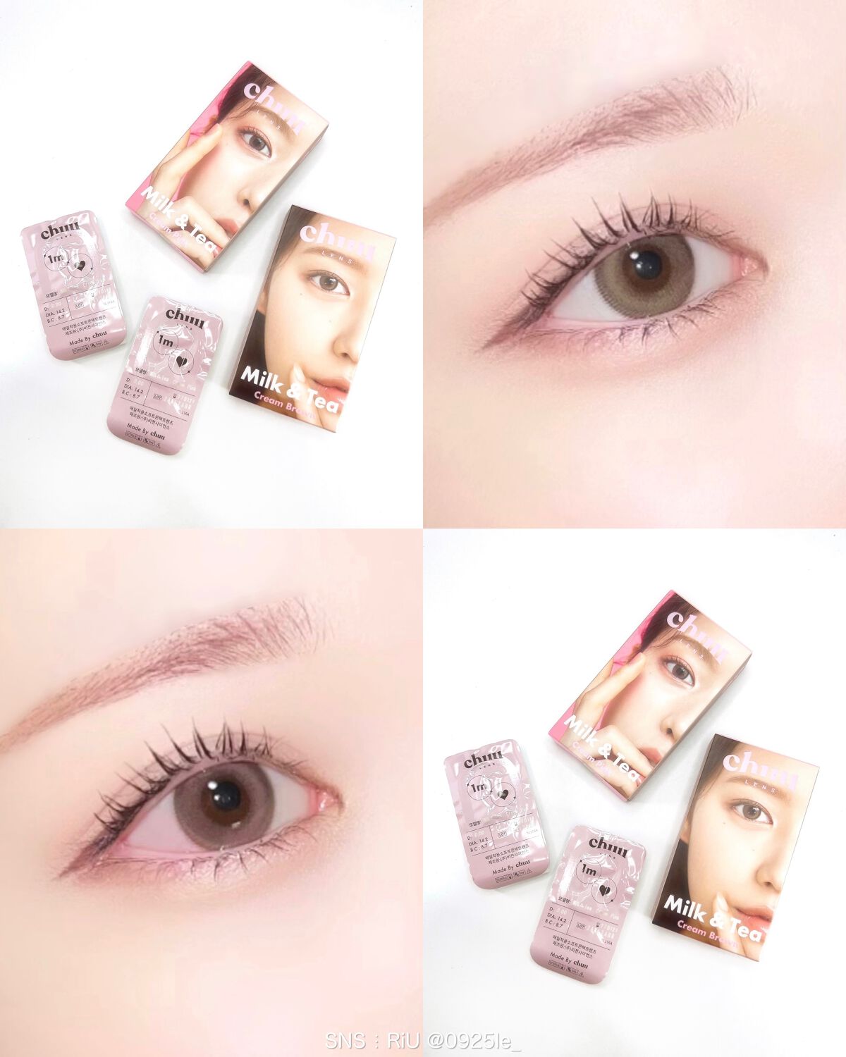 chuuLENS Milk&Tea 1day/chuu LENS/ワンデー(1DAY)カラコンを使ったクチコミ(5枚目)