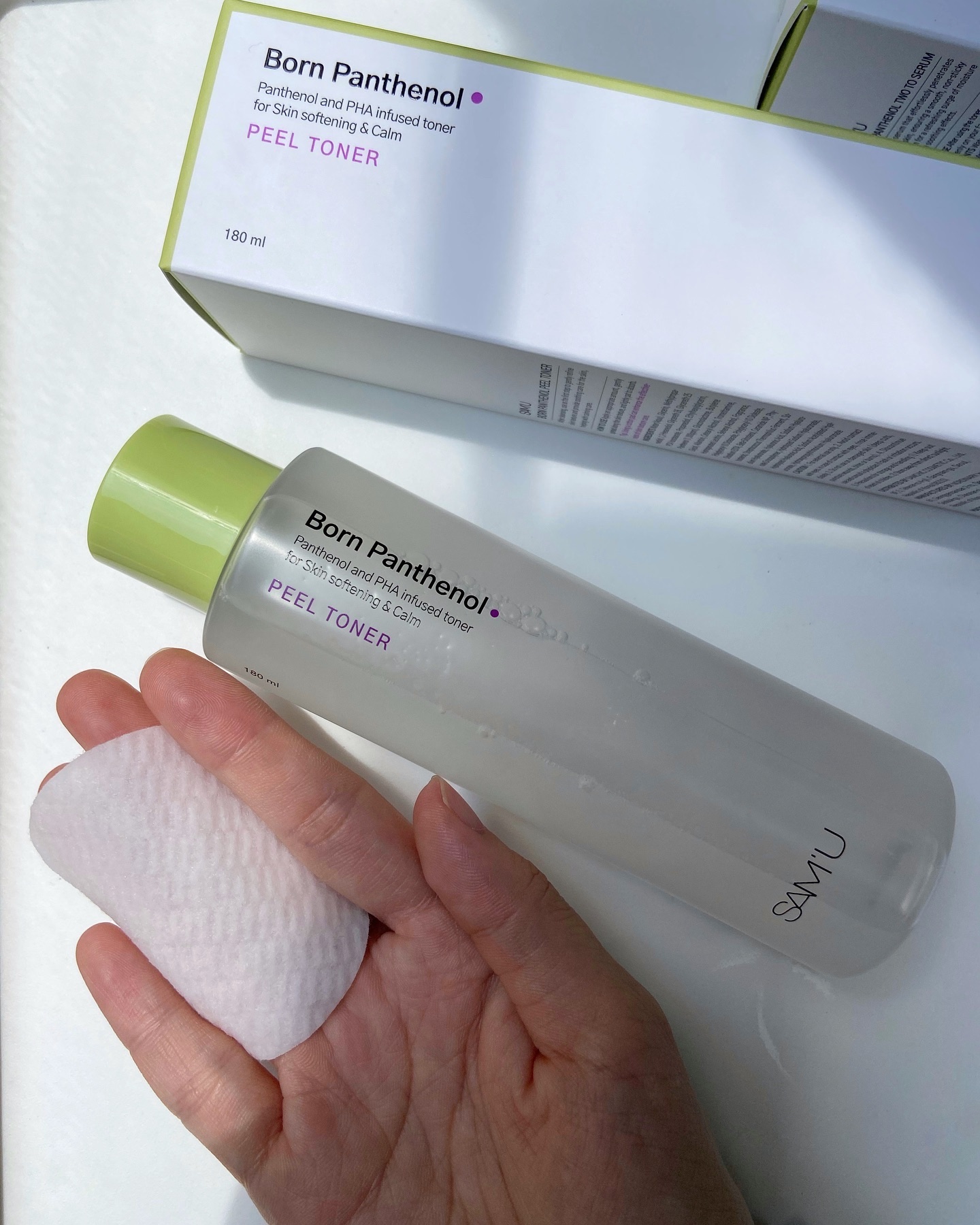 ボーンパンテノールピールトナー/SAM'U/化粧水を使ったクチコミ（3枚目）