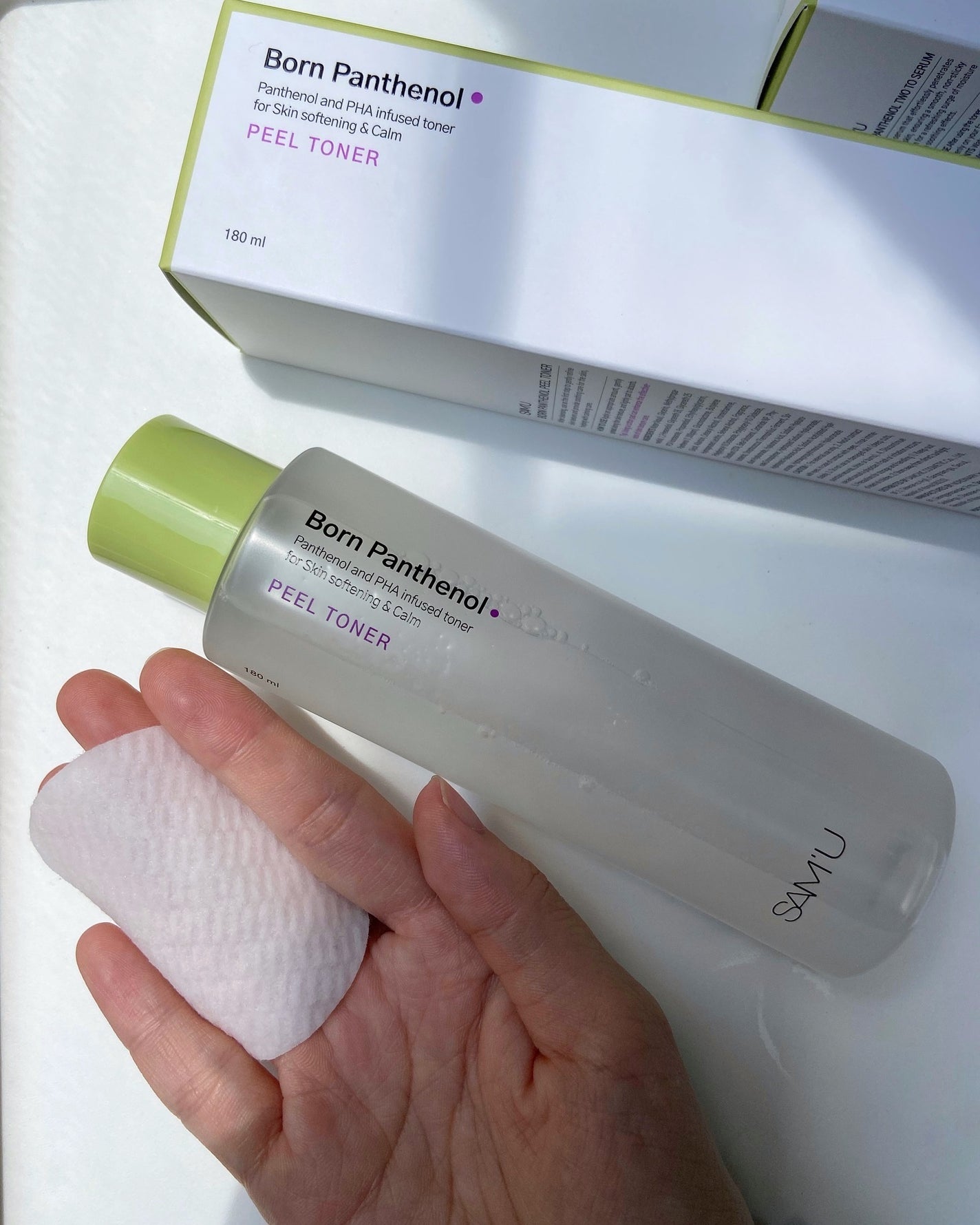 ボーンパンテノールピールトナー/SAM'U/化粧水を使ったクチコミ(3枚目)
