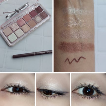 プロ アイ パレット エアー/CLIO/アイシャドウパレットを使ったクチコミ(5枚目)