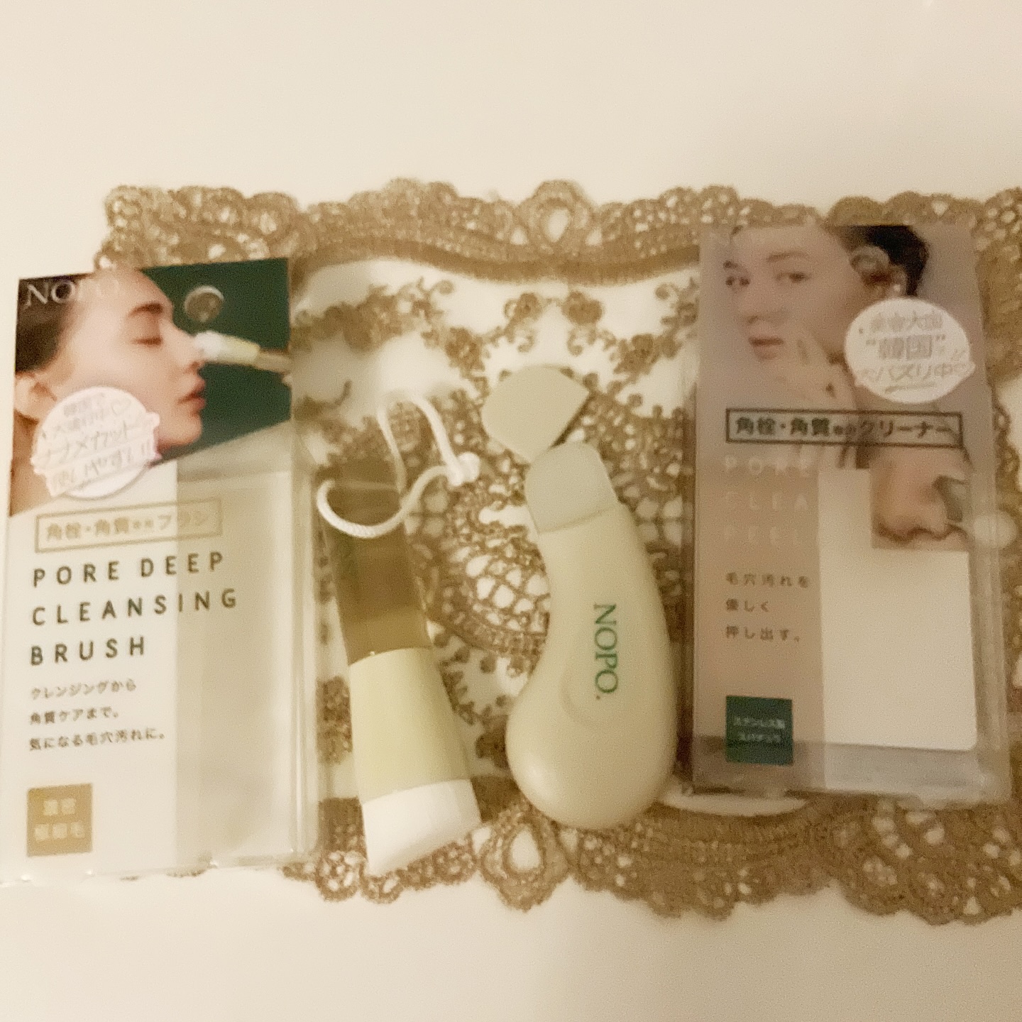 NOPO. ポアディープクレンジングブラシ/コジット/その他スキンケアグッズを使ったクチコミ（2枚目）