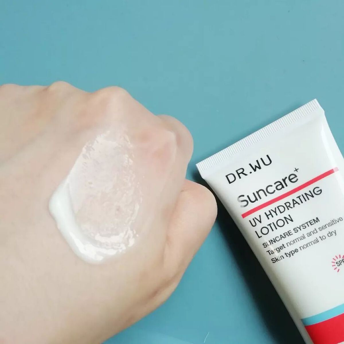 サンスクリーン+  モイスト日焼け止め＜日焼け止め＞/DR.WU/日焼け止めクリームを使ったクチコミ（3枚目）