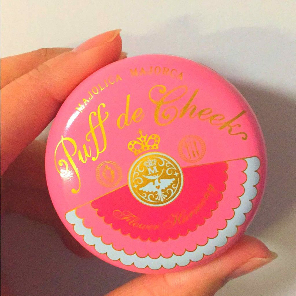 パフ・デ・チーク/MAJOLICA MAJORCA/パウダーチークを使ったクチコミ（1枚目）