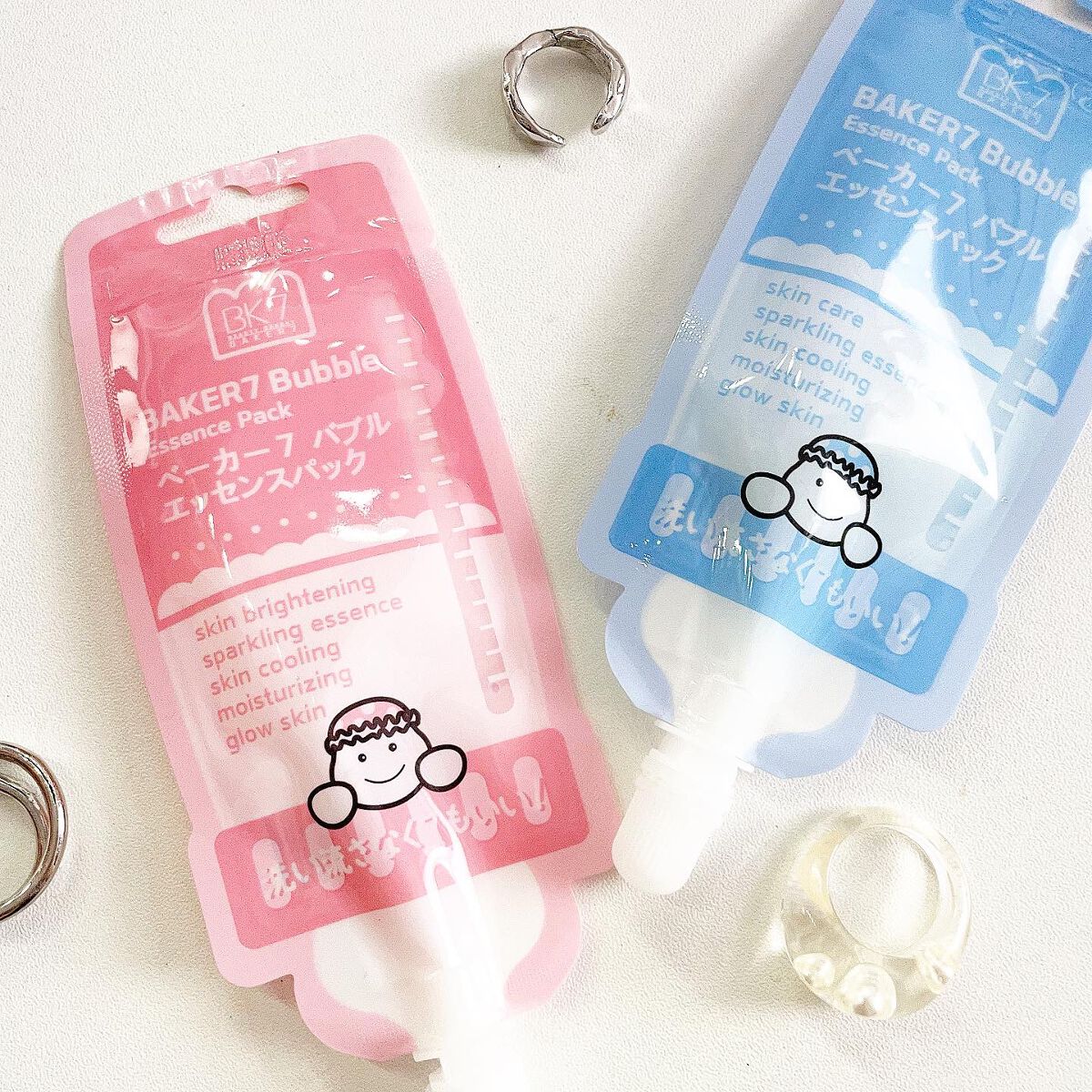 マジックバブルエッセンスパックMINI/BAKER7/シートマスク・パックを使ったクチコミ(1枚目)