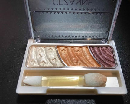 トーンアップアイシャドウ/CEZANNE/アイシャドウパレットを使ったクチコミ(2枚目)