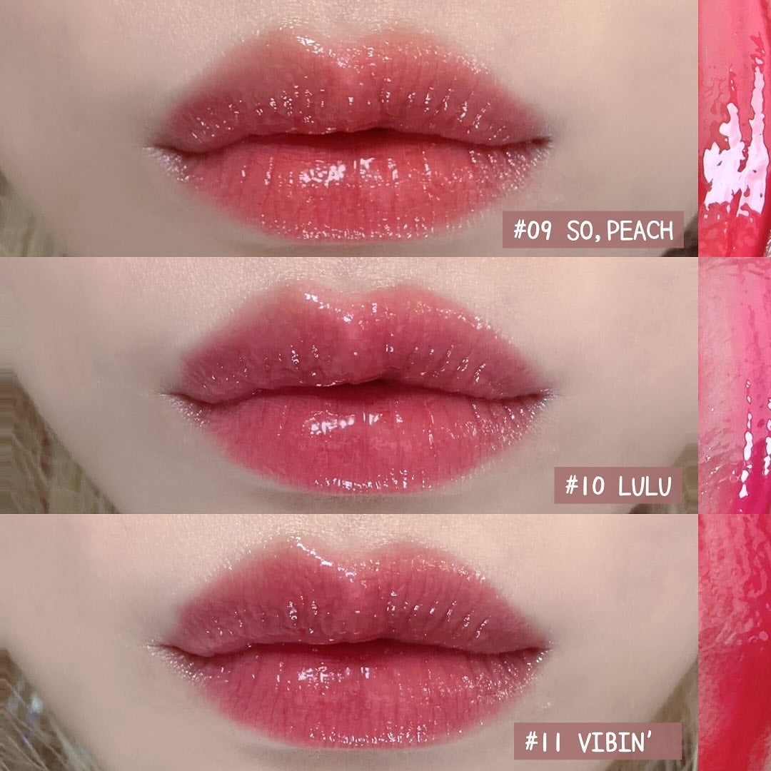 ハートクラッシュ ベアグレイズティント/HOLIKA HOLIKA/リップティントを使ったクチコミ(4枚目)