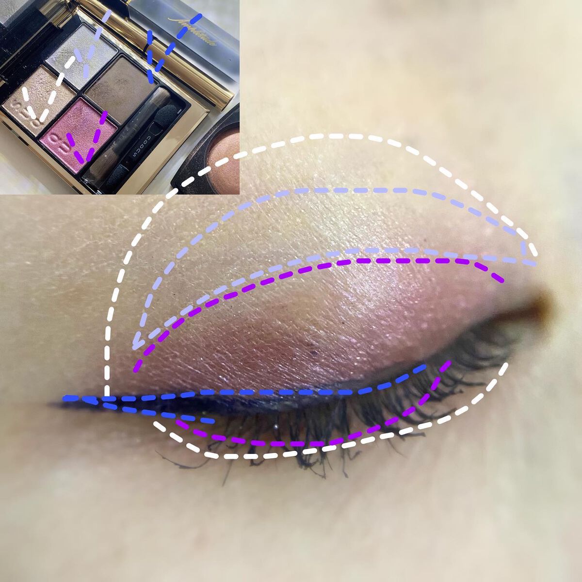 シグニチャー カラー アイズ/SUQQU/アイシャドウパレットを使ったクチコミ（3枚目）