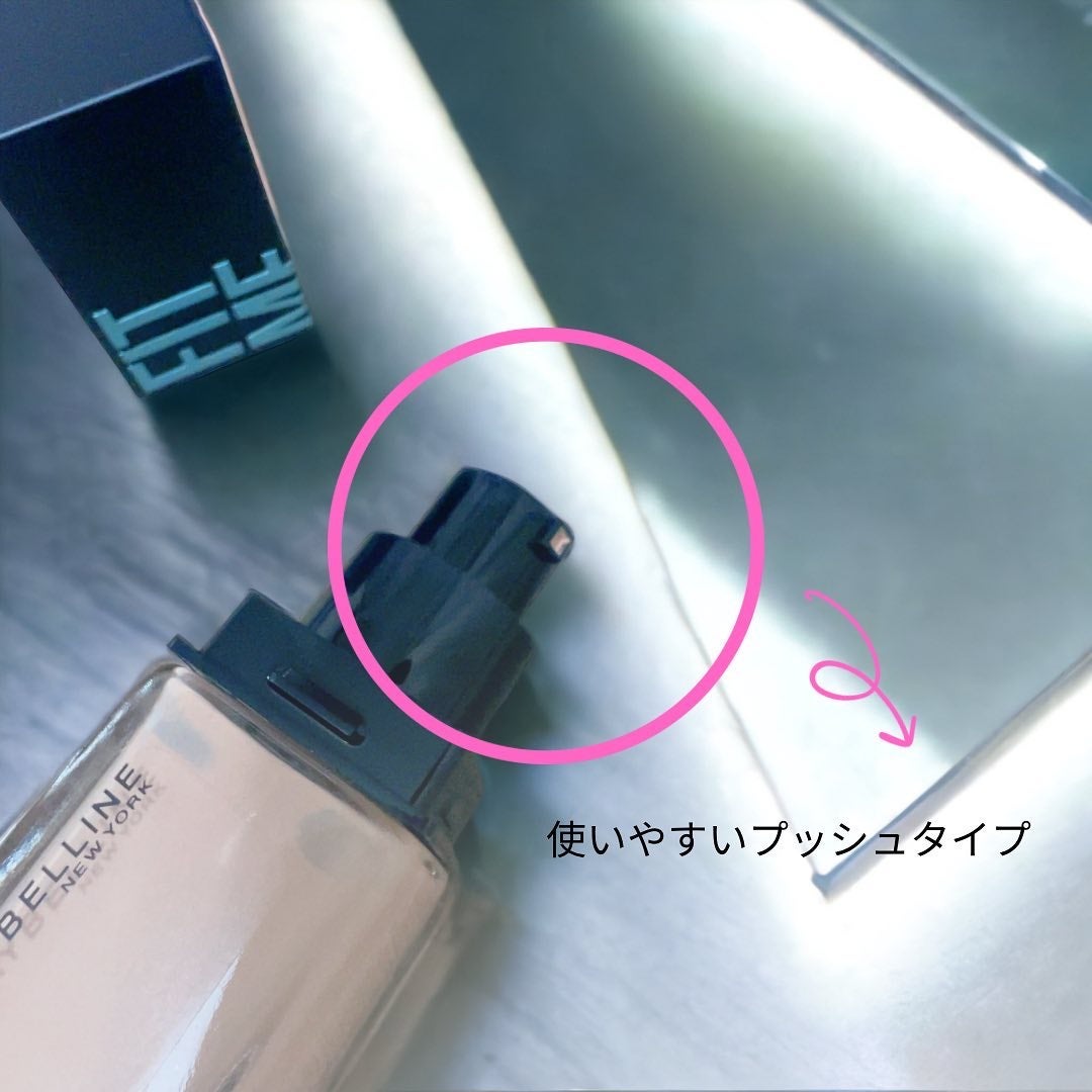 フィットミー リキッドファンデーション R/MAYBELLINE NEW YORK/リキッドファンデーションを使ったクチコミ(2枚目)