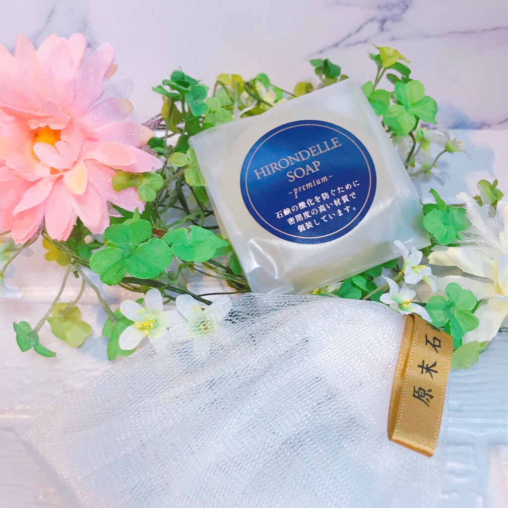SOAP Premium/HIRONDELLE/洗顔石鹸を使ったクチコミ（1枚目）