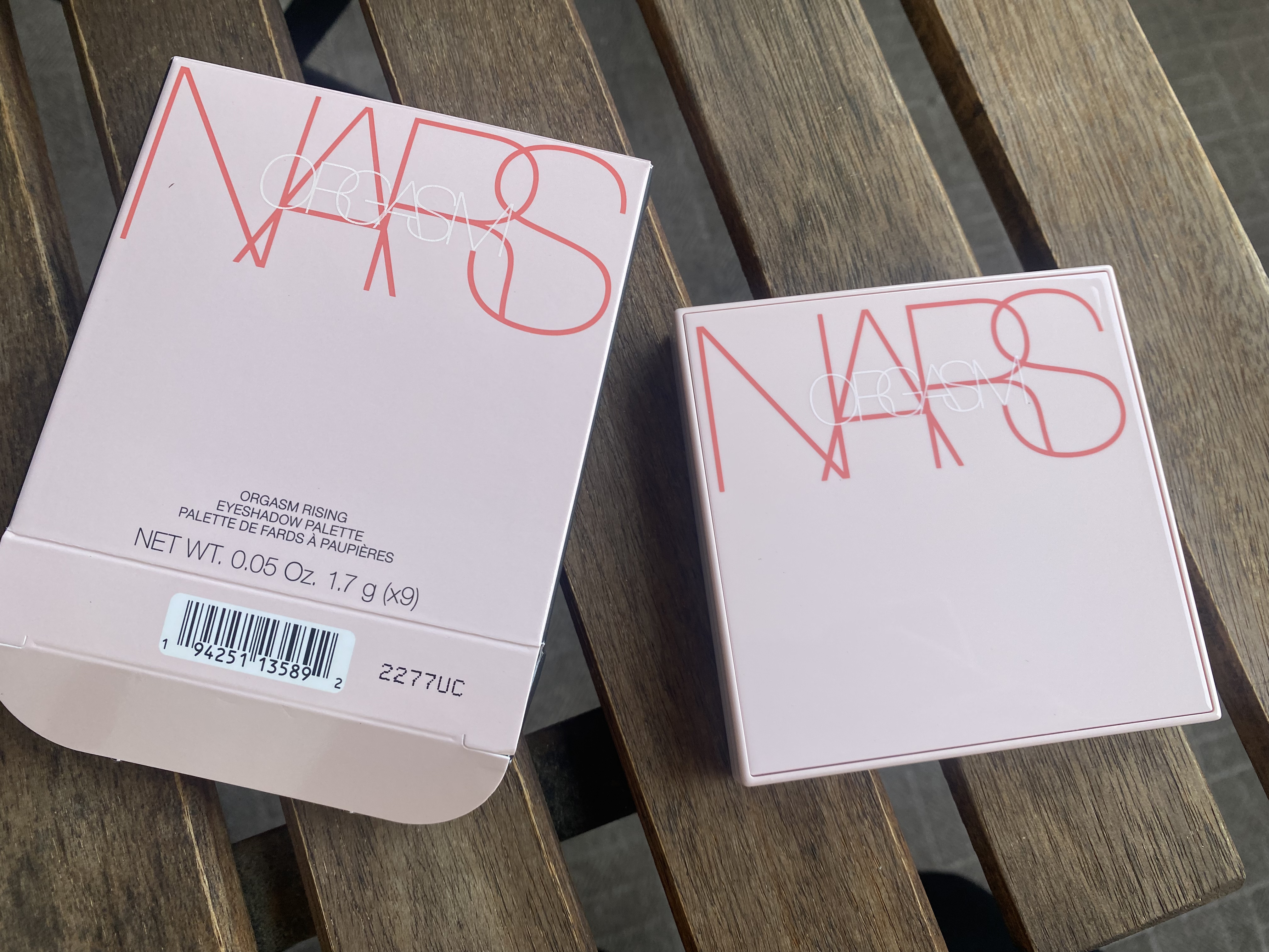 オーガズムライジング アイシャドーパレット/NARS/アイシャドウパレットを使ったクチコミ（2枚目）