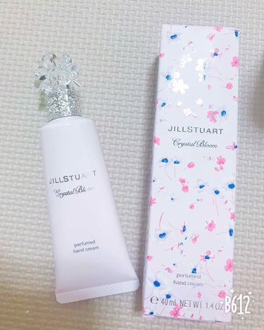 クリスタルブルーム パフュームド ハンドクリーム/JILL STUART/ハンドクリームを使ったクチコミ（1枚目）