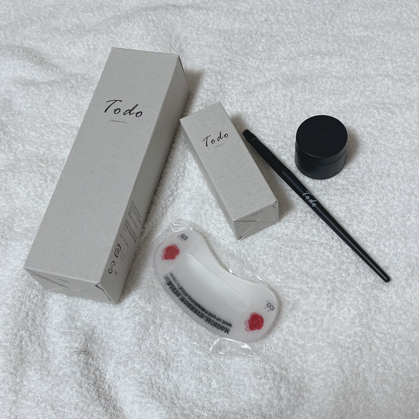 眉マニキュア/todo/メイクアップキットを使ったクチコミ(1枚目)