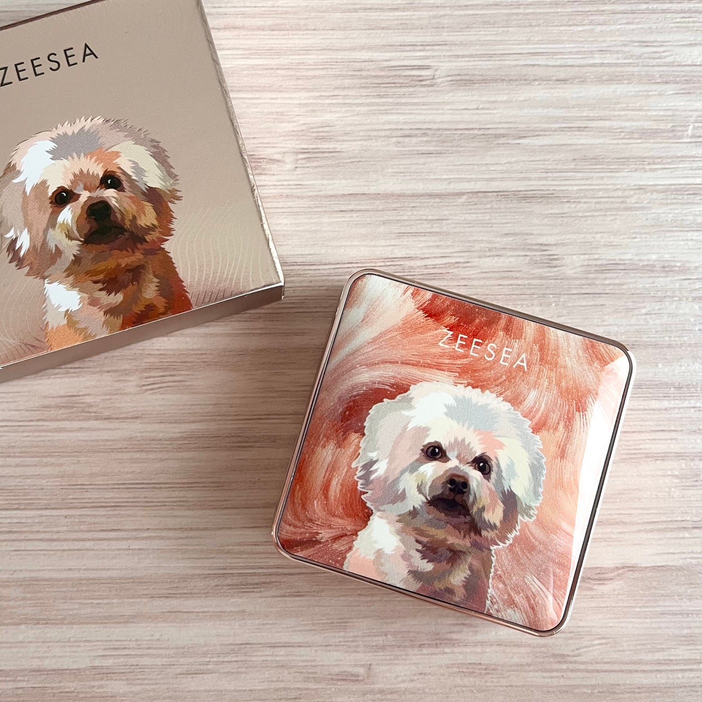 アニマルアイシャドウ(4シェード)/ZEESEA/アイシャドウパレットを使ったクチコミ(2枚目)