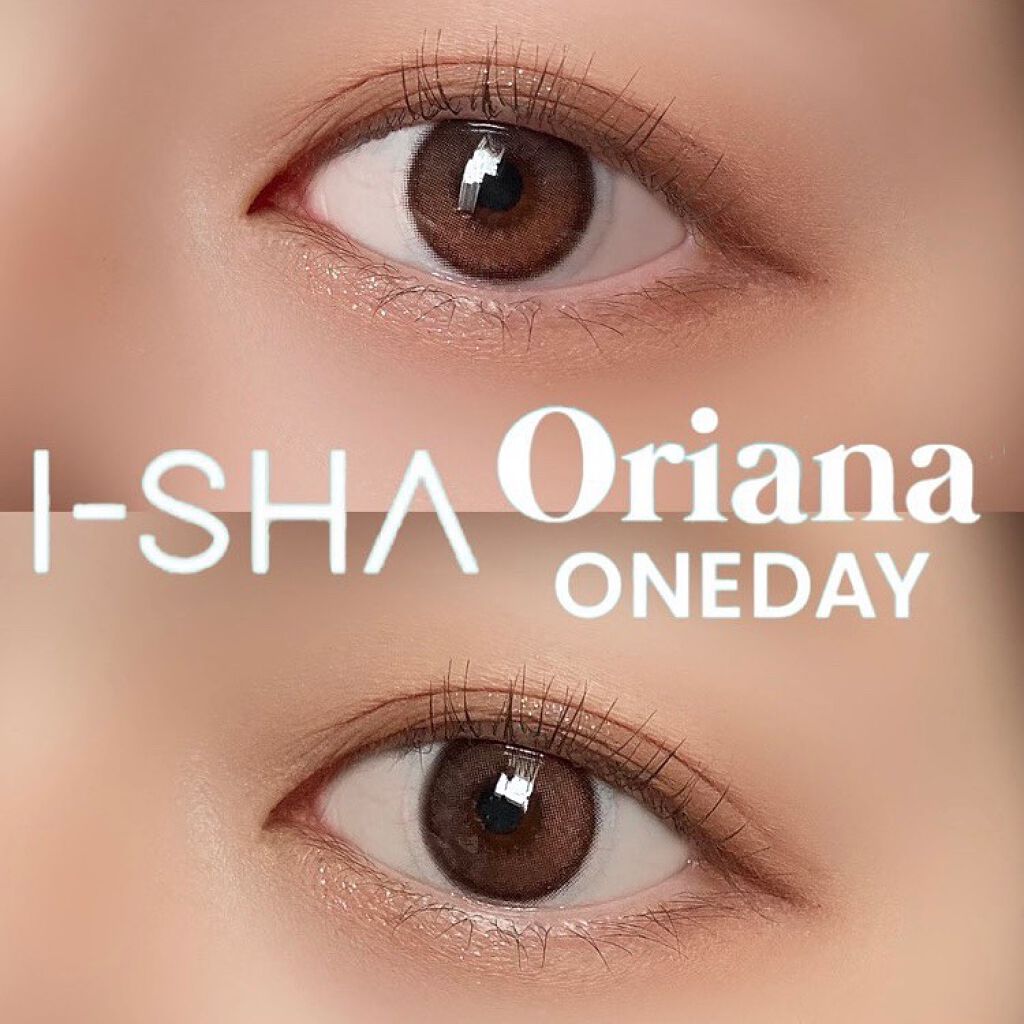 i-sha Oriana/蜜のレンズ/カラーコンタクトレンズを使ったクチコミ(1枚目)