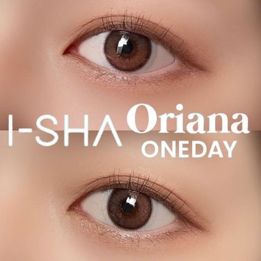 i-sha Oriana/蜜のレンズ/カラーコンタクトレンズを使ったクチコミ（1枚目）