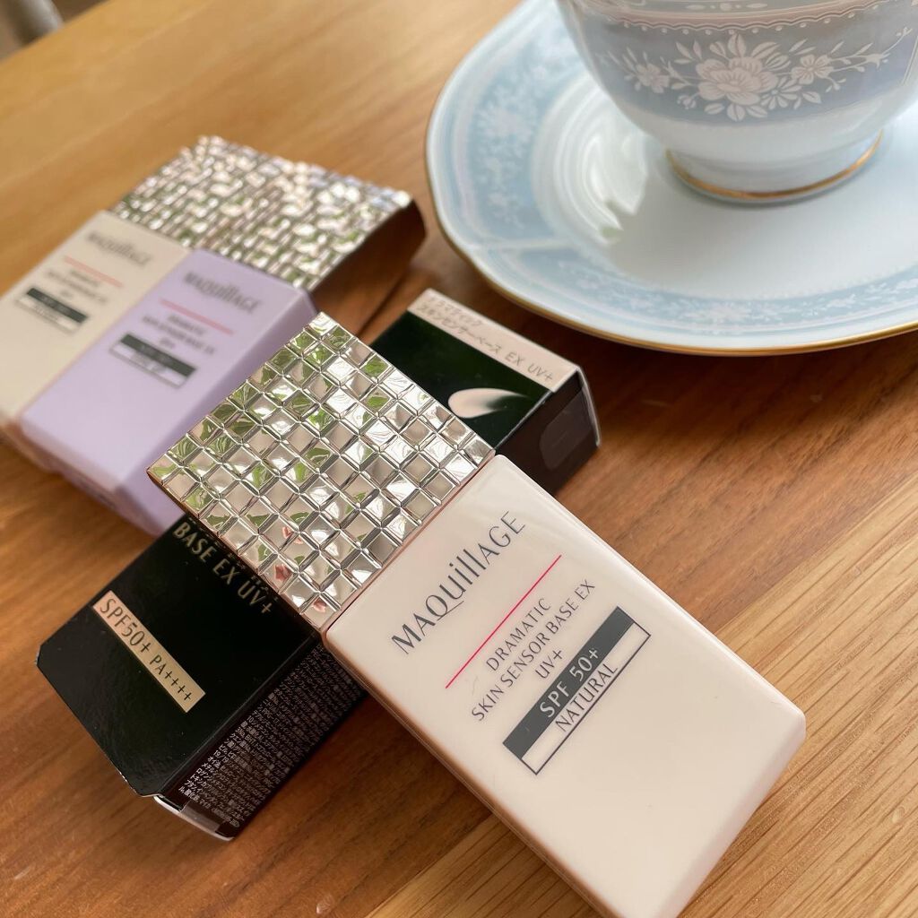 ドラマティックスキンセンサーベース EX UV+/マキアージュ/化粧下地を使ったクチコミ（1枚目）