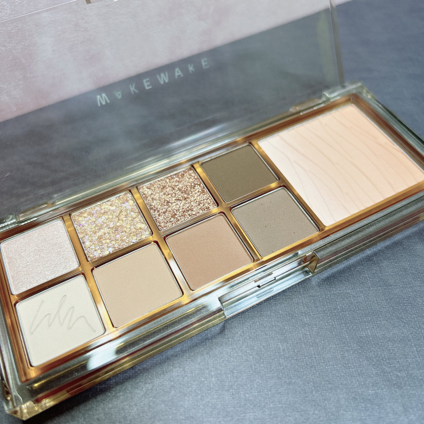 ミックスブラーリングアイパレット/wakemake/マルチパレットを使ったクチコミ(1枚目)