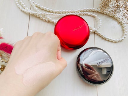 ハイパーカバーフィットクッション グラファイト/APRILSKIN/クッションファンデーションを使ったクチコミ(7枚目)