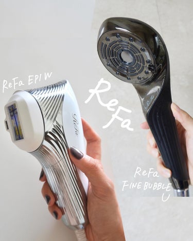 ReFa ファインバブルUのクチコミ「#ReFa の最新美容機器 🧚‍♀️

どちらも今すぐ欲しくなるほどよかった！

MAQUIA.....」（1枚目）