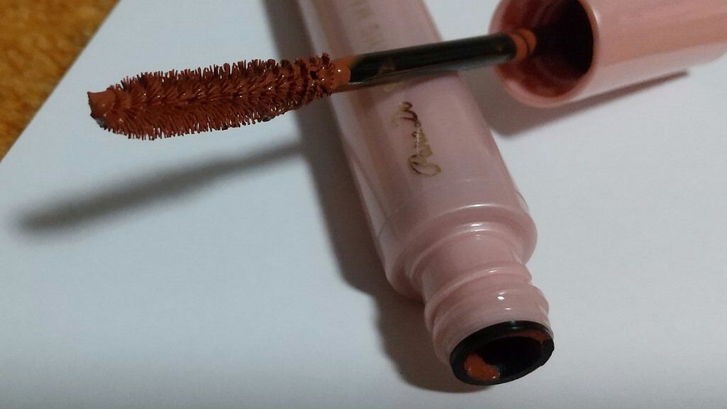 スタイリングマスカラ BR 格上げオレンジブラウン/パラドゥ/マスカラを使ったクチコミ（2枚目）