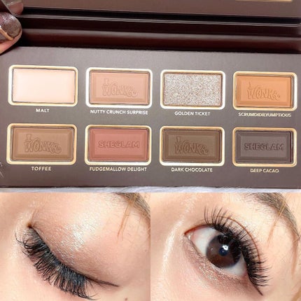 WONKA BAR EYESHADOW PALETTE/SHEGLAM/アイシャドウパレットを使ったクチコミ(5枚目)