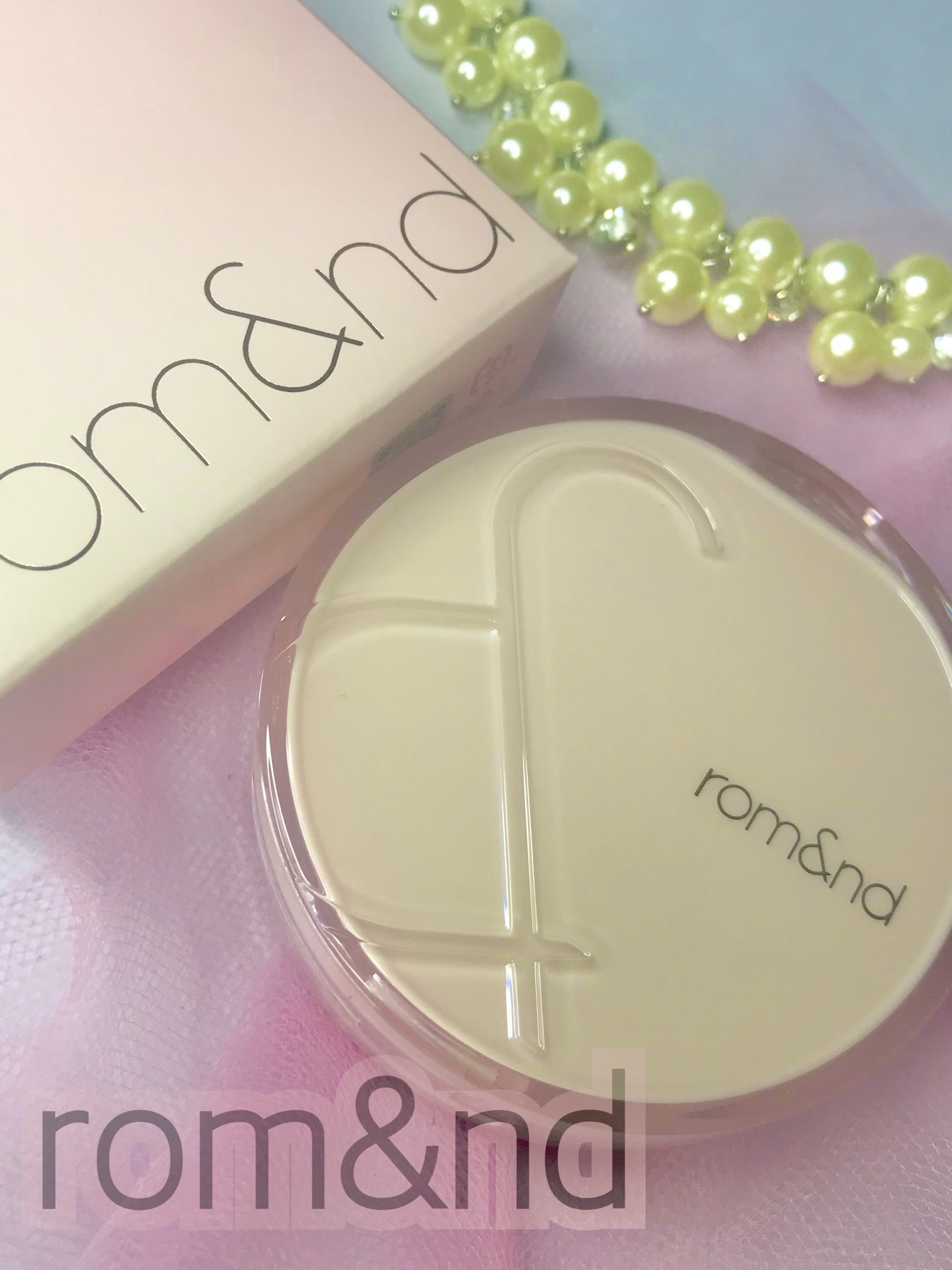 ブルームインカバーフィットクッション/rom&nd/クッションファンデーションを使ったクチコミ（1枚目）