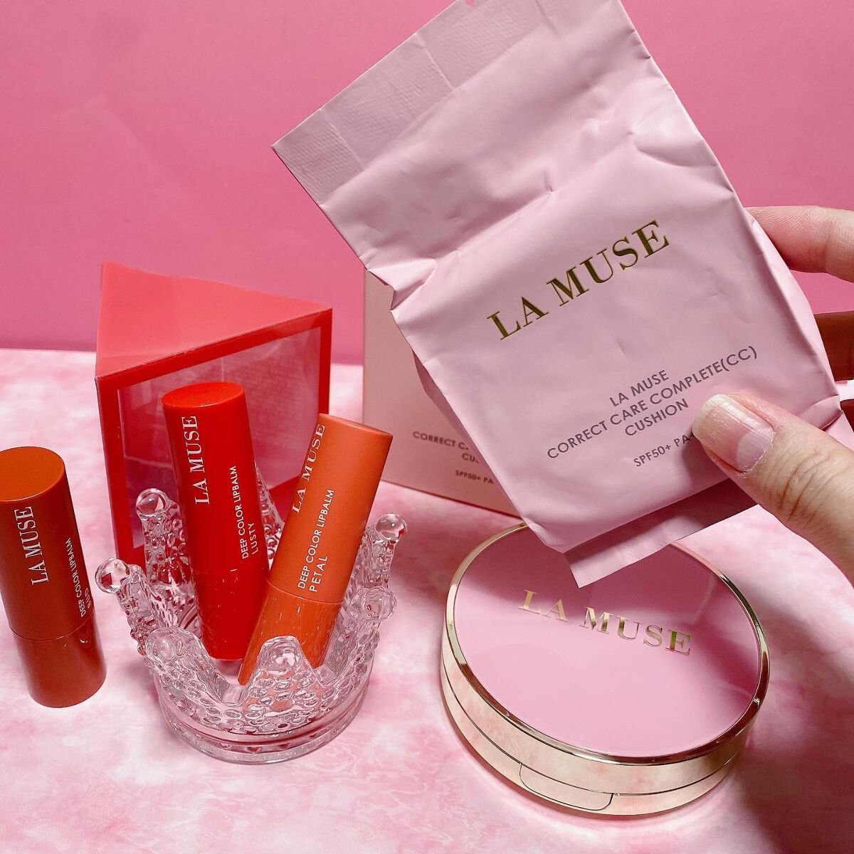 CORRECT CARE COMPLETE CC CUSHION/ラミューズ/クッションファンデーションを使ったクチコミ(4枚目)