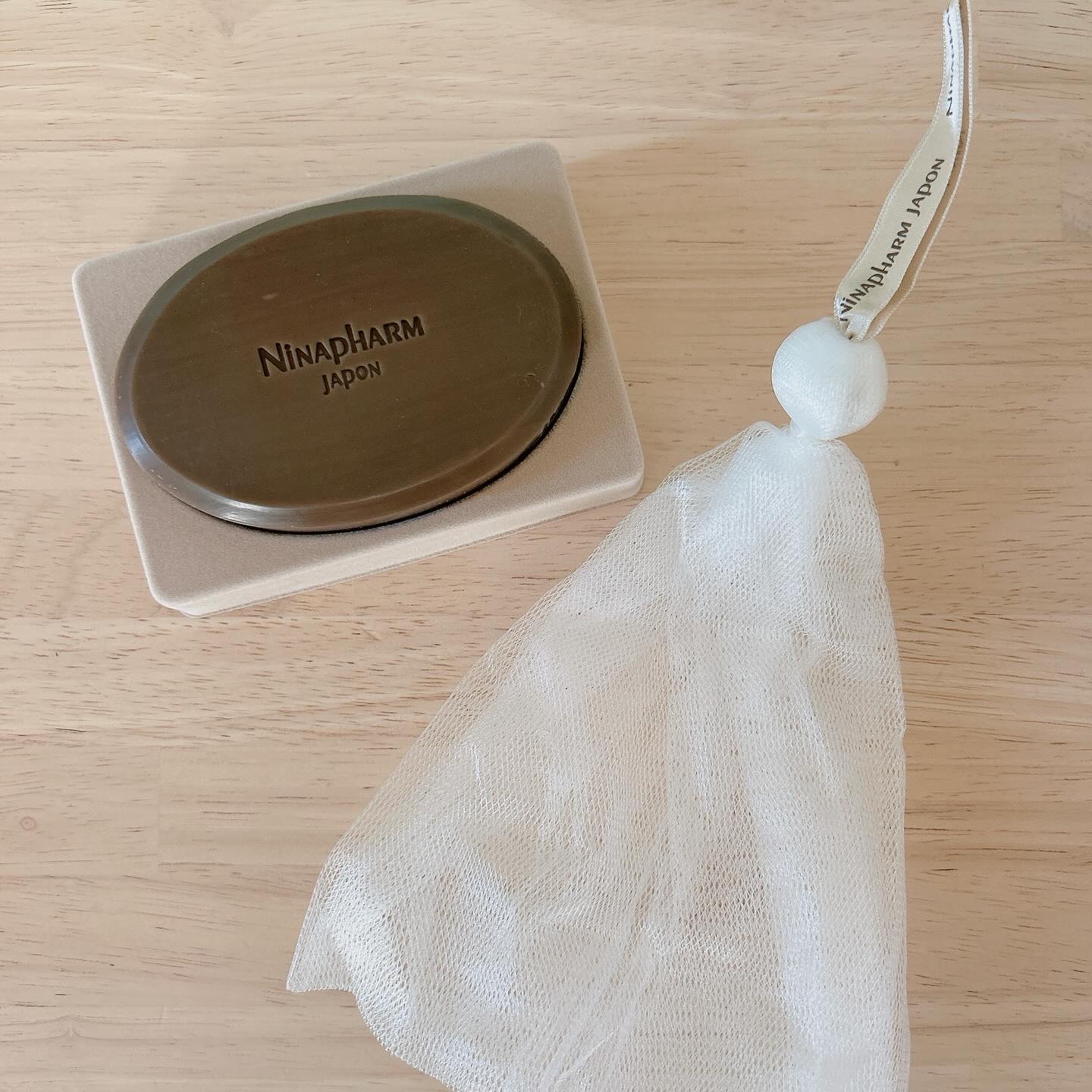 サヴォン アンベリール/ニナファームジャポン/洗顔石鹸を使ったクチコミ（3枚目）