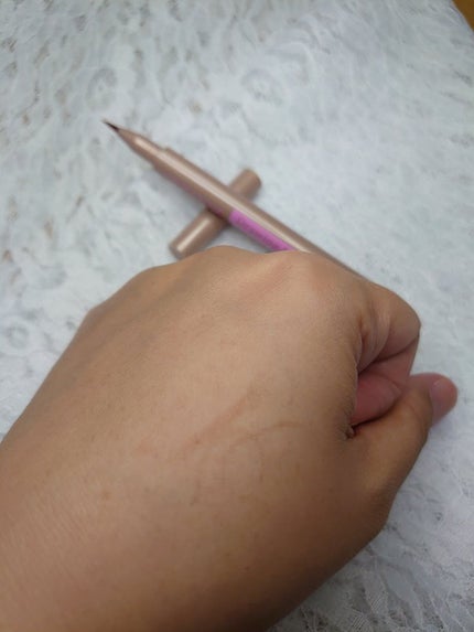 描くふたえアイライナー/CEZANNE/リキッドアイライナーを使ったクチコミ(2枚目)