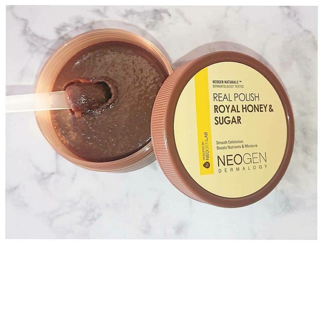 リアルポリッシュ ハニー＆シュガー/NEOGEN/スクラブ・ゴマージュを使ったクチコミ（3枚目）