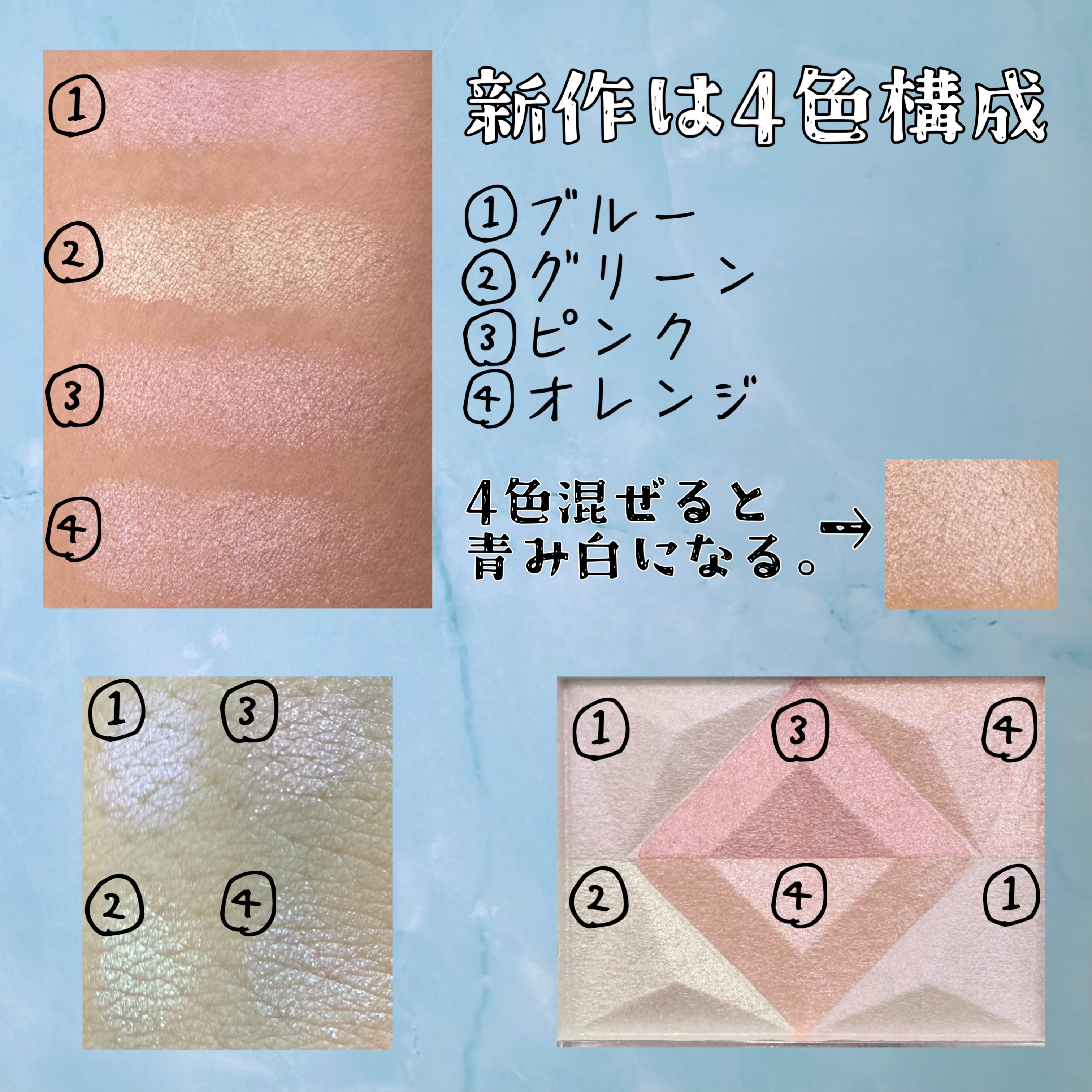 パールグロウハイライト/CEZANNE/ハイライト・シェーディングを使ったクチコミ（3枚目）