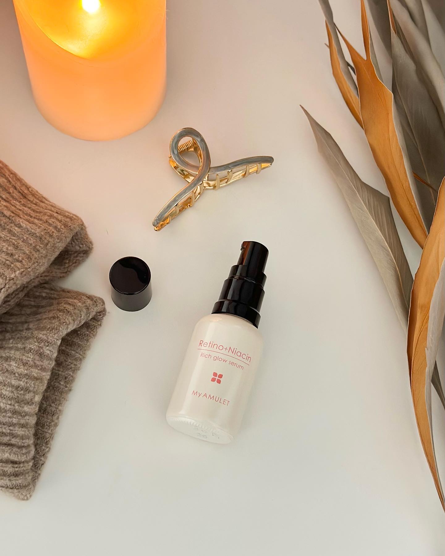 リッチグロウセラム/My AMULET/美容液を使ったクチコミ（1枚目）