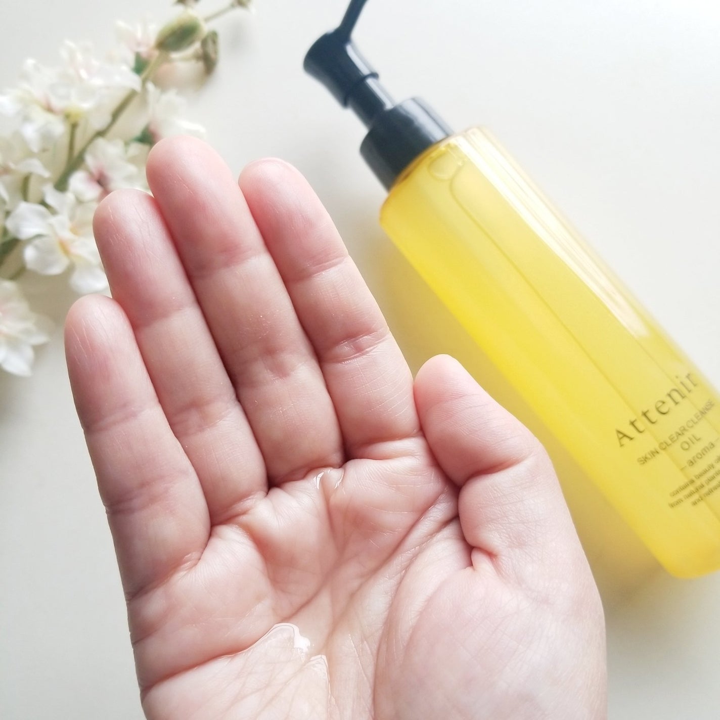 スキンクリア クレンズ オイル <アロマタイプ>/アテニア/オイルクレンジングを使ったクチコミ(4枚目)