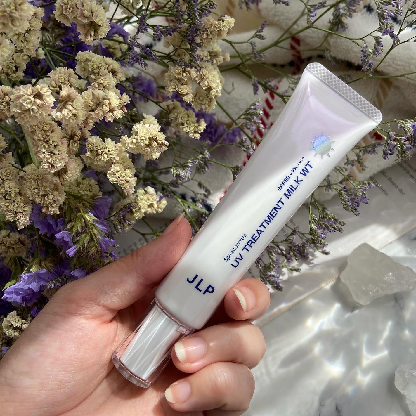 スピラコレッタ UVトリートメントミルクWTSP /日本ライフ製薬/化粧下地を使ったクチコミ(2枚目)