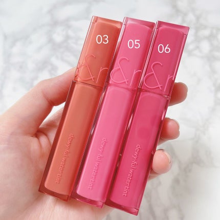 デュイフルウォーターティント/rom&nd/リップティントを使ったクチコミ(2枚目)