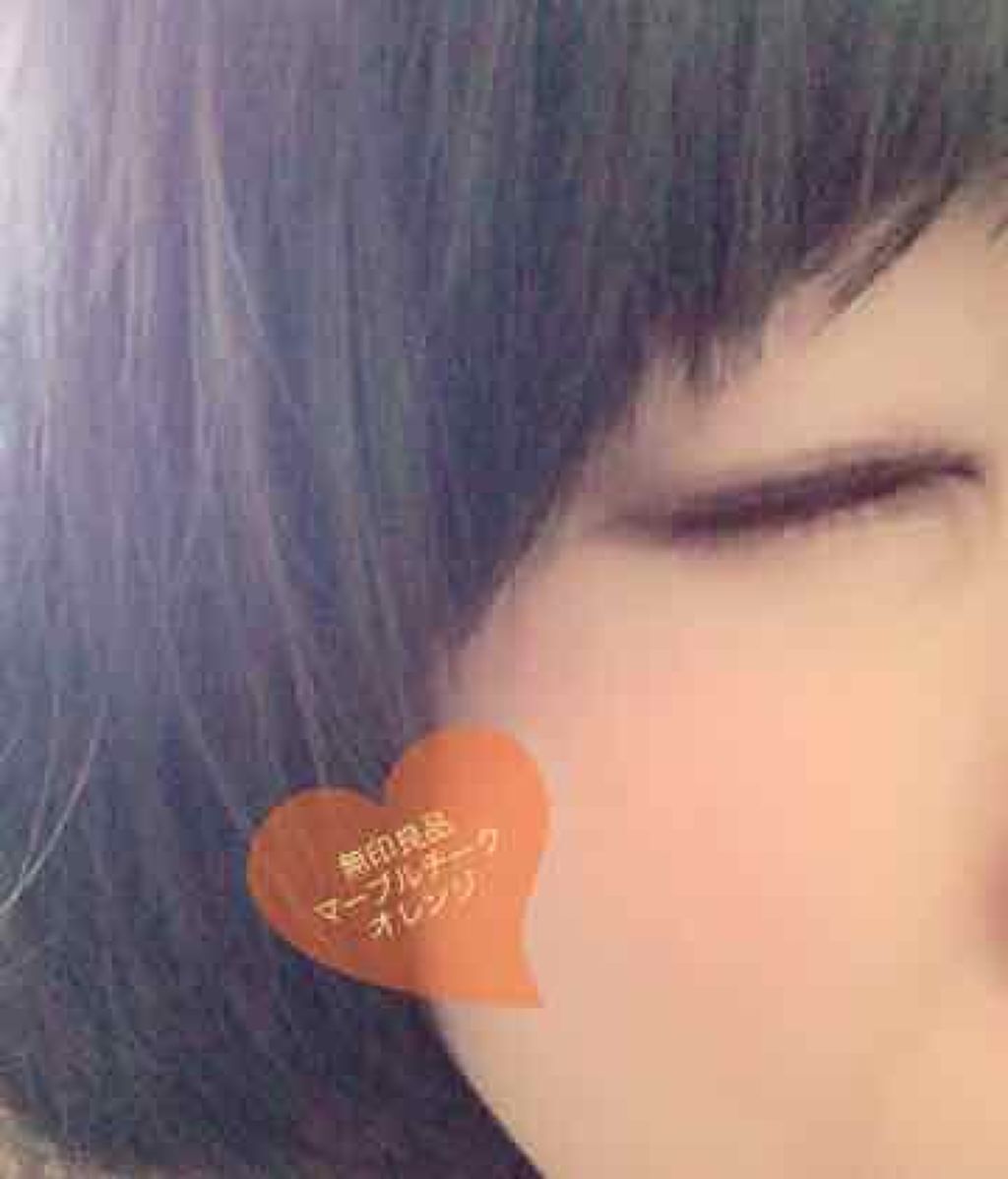 チークカラー マーブルタイプ/無印良品/パウダーチークを使ったクチコミ(2枚目)