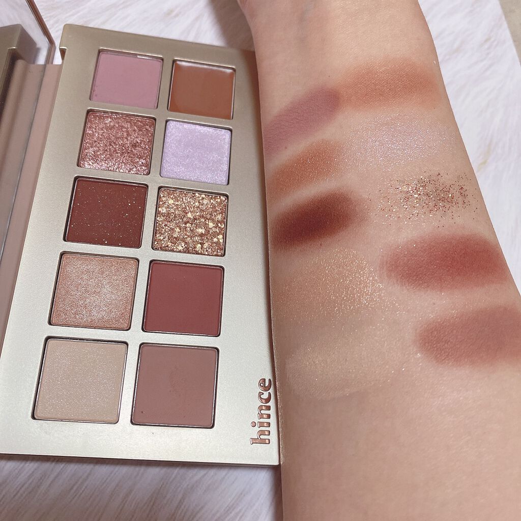 ニューデップスアイシャドウパレット/hince/アイシャドウパレットを使ったクチコミ(2枚目)