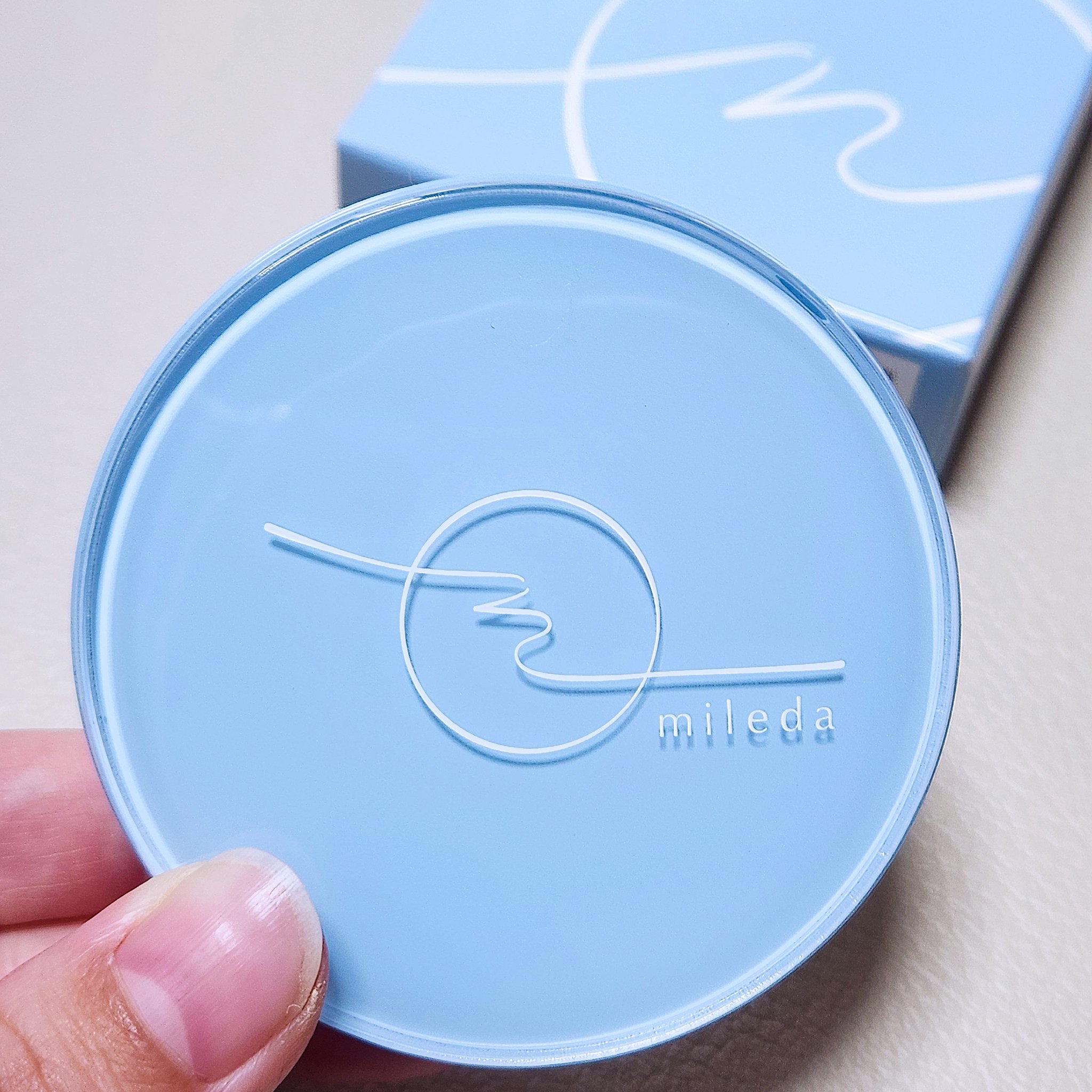 スムースフィットファンデーション/mileda/パウダーファンデーションを使ったクチコミ（1枚目）