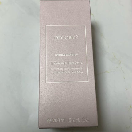 イドラクラリティ 薬用 トリートメント エッセンス ウォーター/DECORTÉ/化粧水を使ったクチコミ(1枚目)