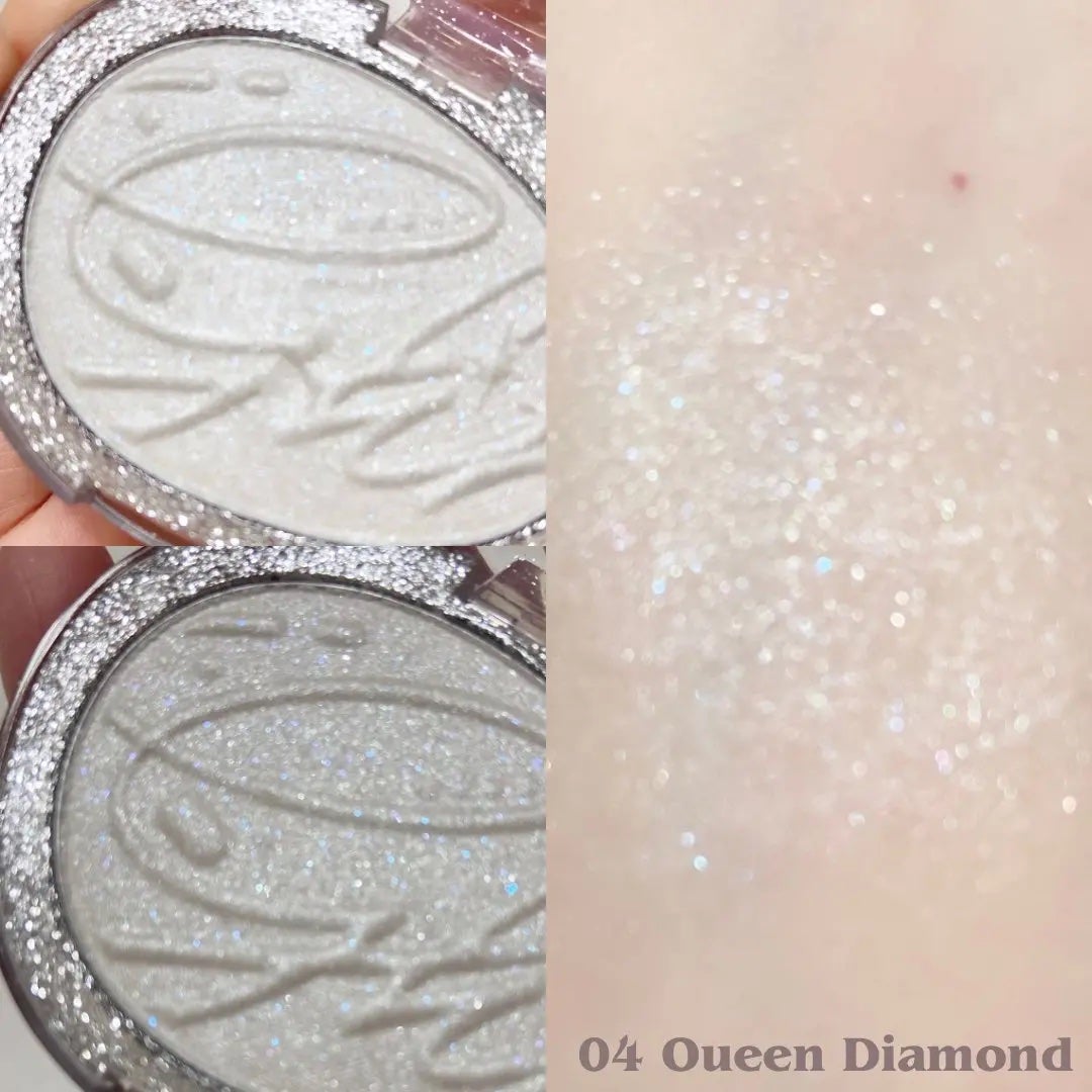 フィー グリッツストーンハイライター/fwee/パウダーハイライトを使ったクチコミ(2枚目)